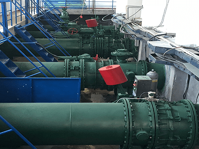 Fuzhou Waterworks Combined Butterfly Check Valve Commissioning Test Site